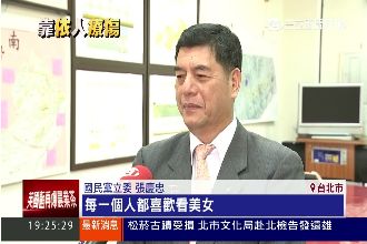 手機桌面照放連勝文老婆　張慶忠羞認