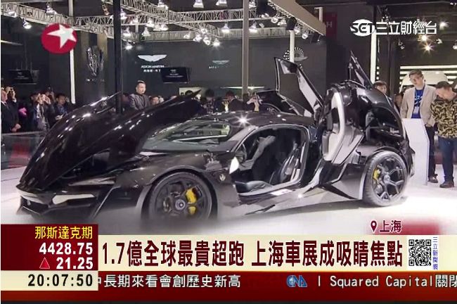 《玩命關頭7》超跑　上海車展看得到