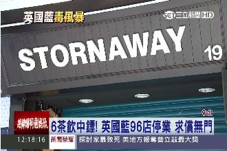 英國藍商譽重創　加盟商無茶可賣怎活