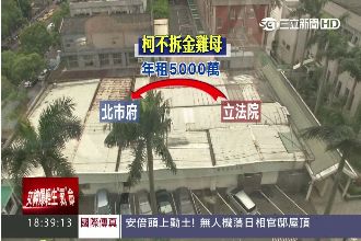 柯拆違建會轉彎？立院福利社竟是違建