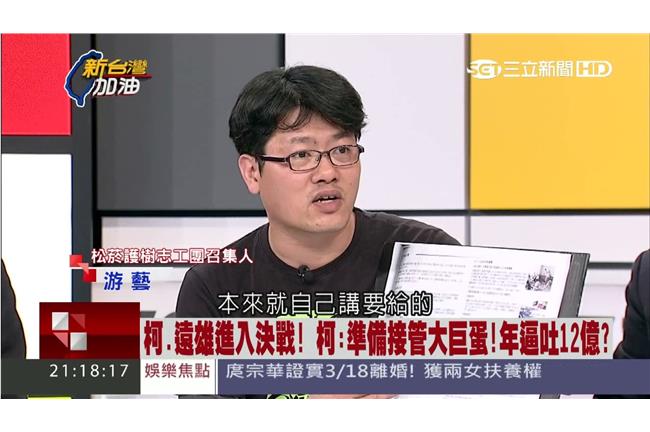 有證據！游藝戳破遠雄「權利金」謊言　