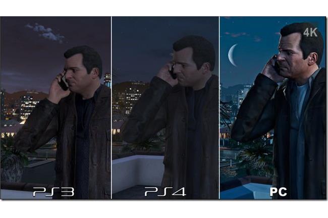 GTA5電腦版畫面，和其他差超多？