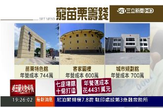 苗栗7場館擬收費還債　挨轟杯水車薪