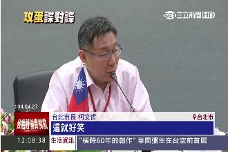 大巨蛋變更未審先撤　柯：這好笑了