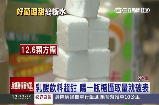 甜的嚇人！發酵乳8成加糖比可樂高