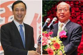 朱立倫,胡志強-雙方臉書