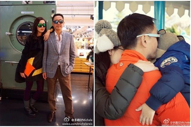 超溫馨背面照！李嘉欣一家三口曬幸福