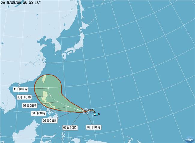 【更新】紅霞颱風影響台灣？機率1/3