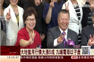 大地蜜月行情漲5成　九暘電母以子貴