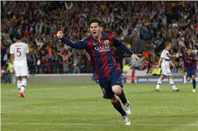 歐冠四強梅西(Messi)