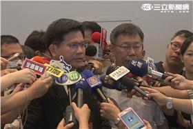 林佳龍,柯文哲,台中捷運