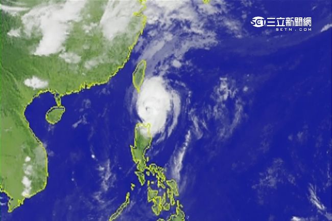 紅霞減弱成中颱　最快今晚解除警報