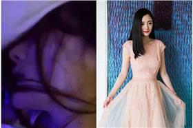 疑似楊冪不雅影片瘋傳。（圖／翻攝自網路、楊冪微博／合成）