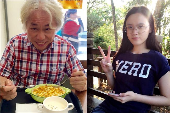 爺孫戀放閃！李坤城遊高雄寫肉麻情詩