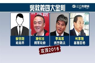 吳敦義等藍營徵召？四大幕僚積極佈局