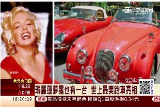 「世上最美跑車」亮相！夢露也有一台