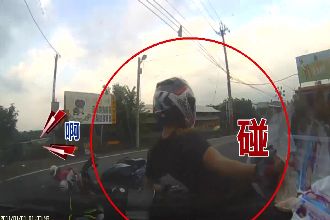 不要命了！重機逆向狂飆3人撞飛慘摔