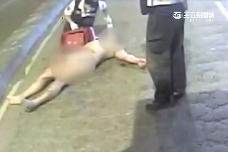 欠債不還遭砍？男光溜溜被丟包快車道