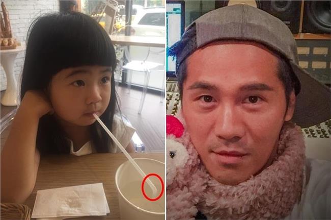 美女陪曹格吃早餐　但真正亮點在吸管