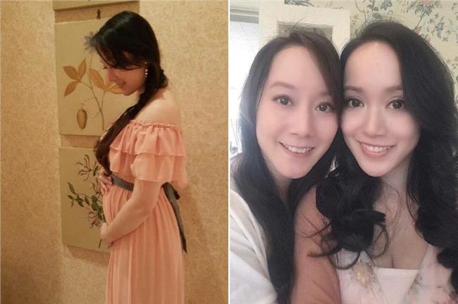許慧欣首度公布孕肚照　當媽仍像少女
