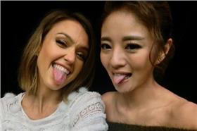 潔西卡艾芭、安以軒/安以軒微博