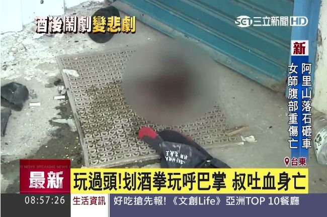 玩出人命！呼巴掌「太用力」釀悲劇