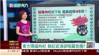 東方紅瑪瑙枸杞　紅艷欲滴卻暗藏危機