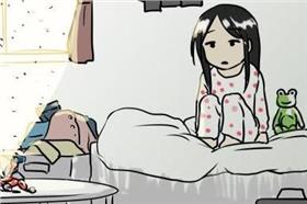 單身女,OL,黒川竜浩,寂寞　（圖／翻攝自日本漫畫家黒川竜浩於推特）