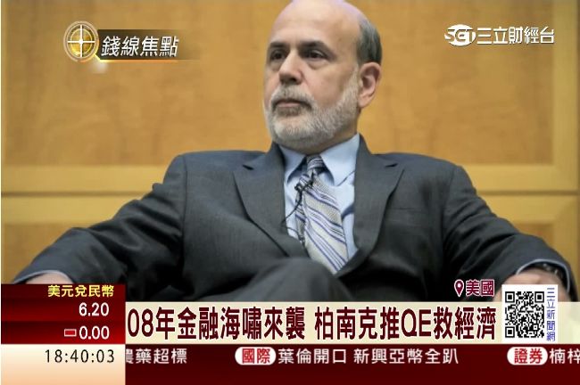 台灣薪資倒退15年　柏南克大感驚訝
