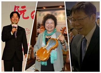 柯P輸了！花媽、賴神施政滿意奪冠亞