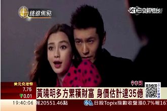 投資眼光精準！黃曉明身家高達35億