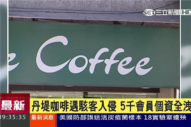 丹堤遭駭客入侵　5千會員個資全外洩