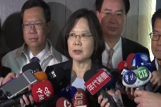 蔡英文啟程訪美　蔡：盼深化台美關係