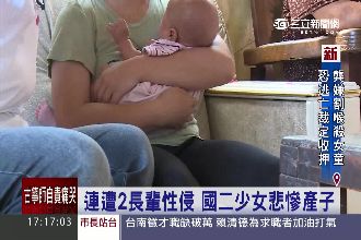 遭長輩性侵多次　14歲少女悲慘產子