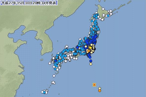 快訊／日本小笠原外海規模8.5強震