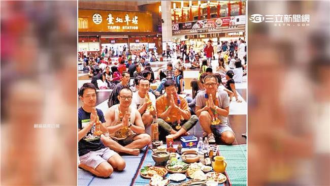 「泰」強了！野餐團進駐北車大廳