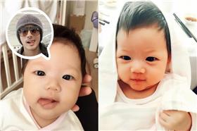 宥勝和女兒。（圖／翻攝自宥勝臉書／合成）