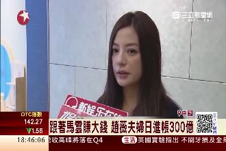 跟著馬雲炒股　趙薇一天賺進300億