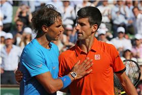 Novak Djokovic與Rafael Nadal