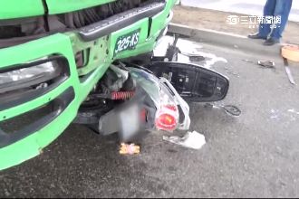 聯結車闖紅燈輾死婦！惡劣扯謊遭拆穿