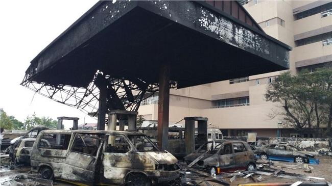 迦納加油站大爆炸　近百人躲雨慘喪命