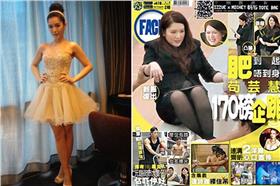 苟芸慧。（圖／翻攝自苟芸慧微博、《FACE周刊》／合成）