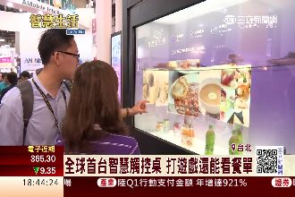 物聯網時代　邊打遊戲還能看餐單