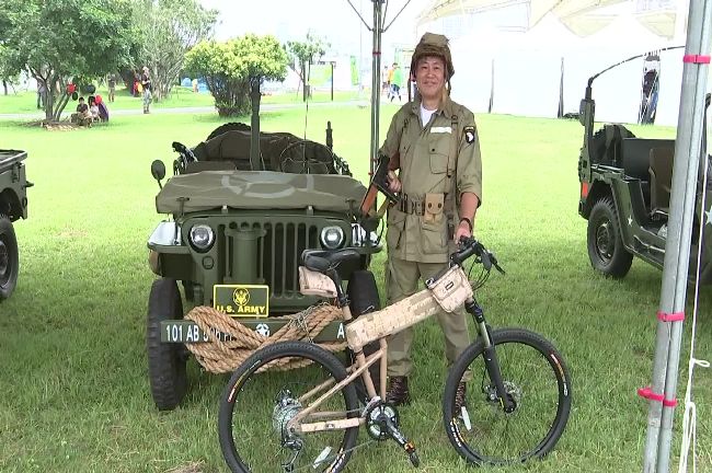 迷彩千人射擊賽　軍事迷比裝備比炫