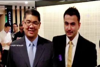 連勝文現身對岸　預告即將復出？