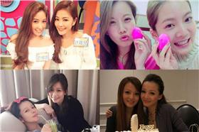 演藝圈超正姐妹花／合成圖／臉書