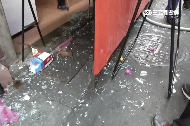 中崙五金行氣爆　竟是髮膠罐惹的禍