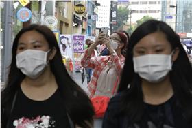 MERS,南韓,台灣,口罩,中東,流感,發燒,生病 (達志影像／美聯社)