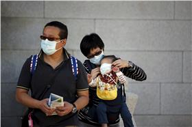 MERS,南韓,台灣,口罩,中東,流感,發燒,生病 (達志影像／美聯社)