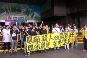 韓國,Hydis,柯文哲　圖／翻攝自《韓國Hydis工人 團結·鬥爭》臉書